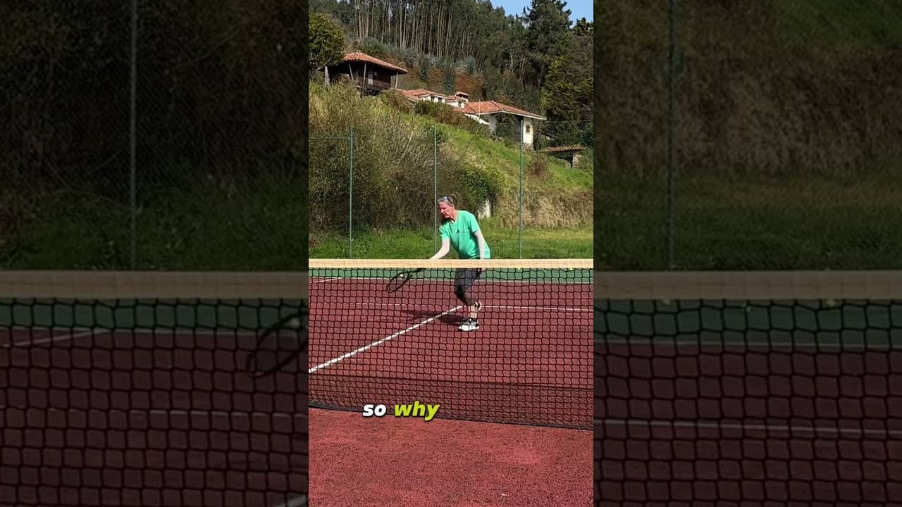 When to hit a drop #volley #tennis