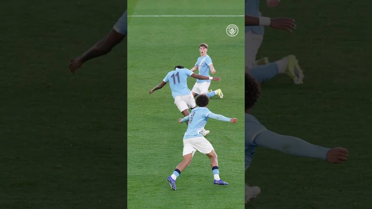 Composure in the final minutes! 💪😤 #football #goals #mancity #fayouthcup #shorts #shortsfeed