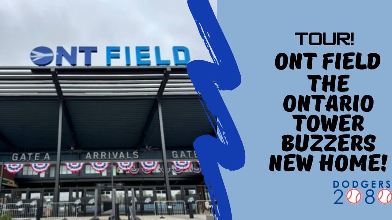 ONT Field! A Tour of the New Home of the Ontario Tower Buzzers #dodgers