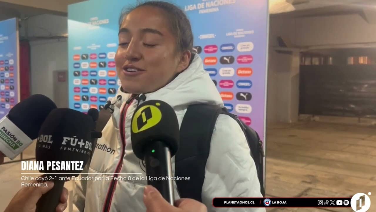 Diana Pesantez | Declaraciones Chile 1-2 Ecuador Liga de Naciones Femenina Fecha 8 05-06-2026