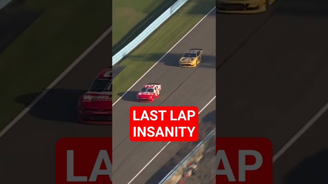 Connor & Jesse went CRAZY on this final lap π€―