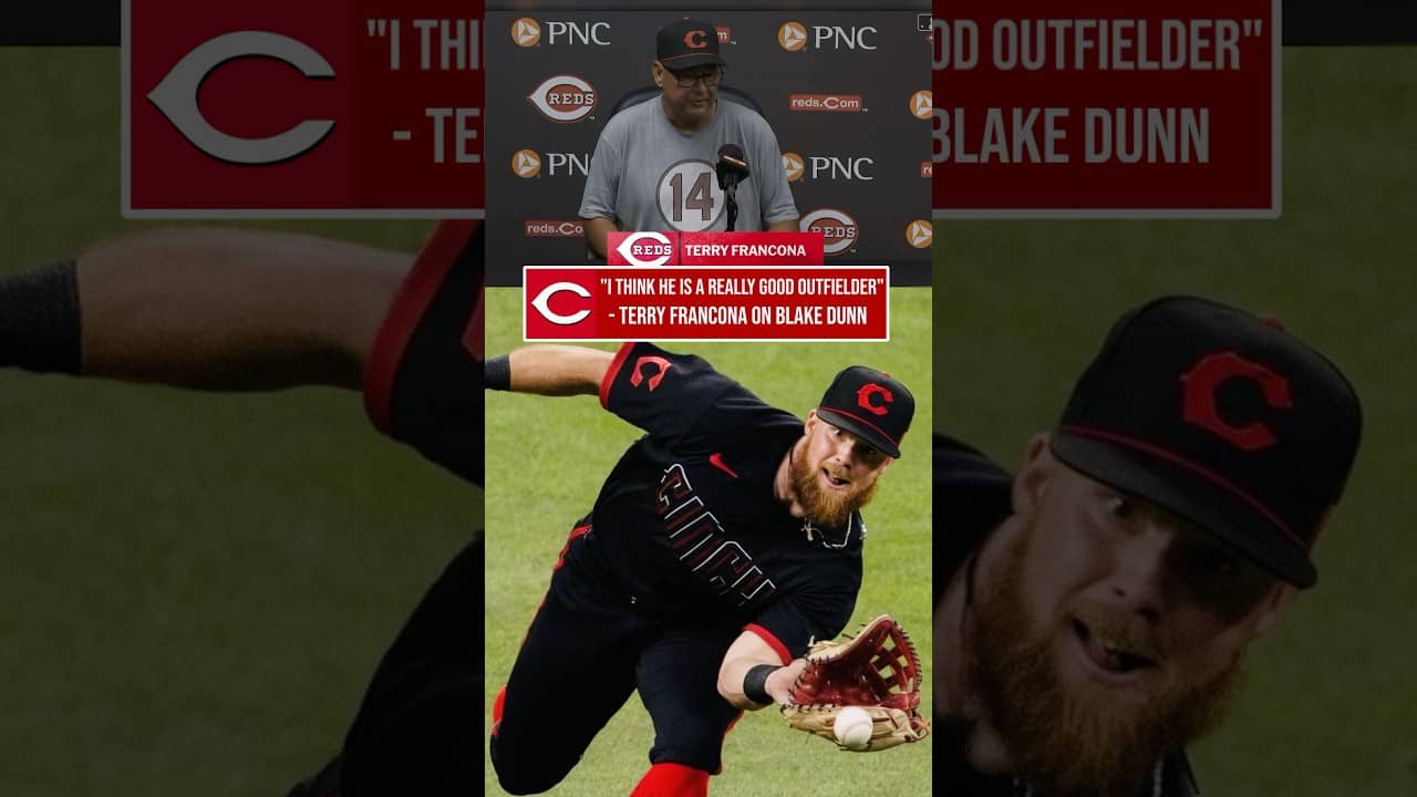Terry Francona on Blake Dunn's 9th Inning Error #Reds