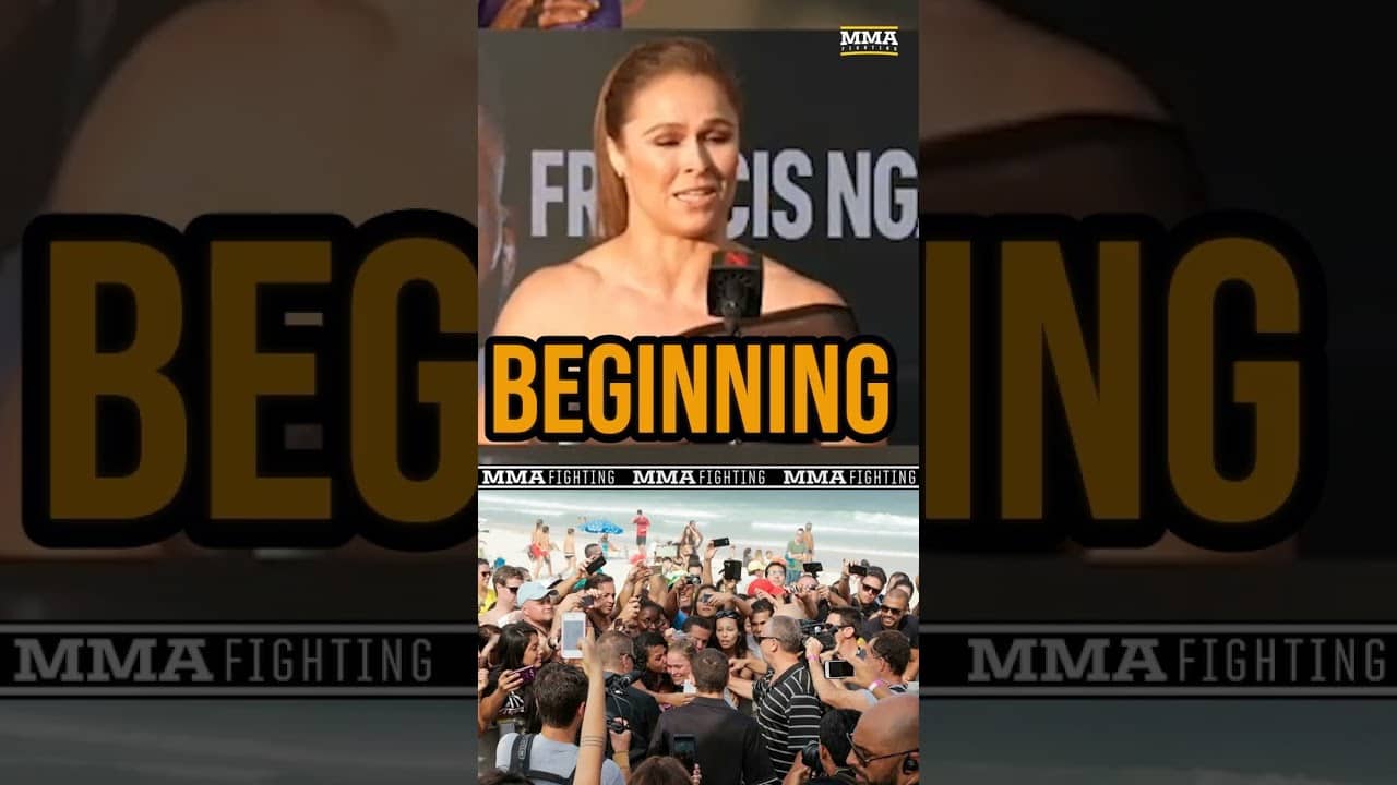 Ronda Rousey APOLOGIZES to fans ahead of MMA comeback - MMA Fighting
