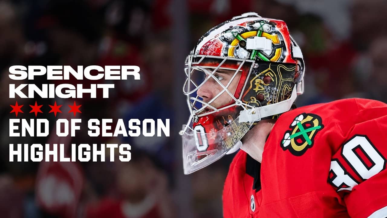 SPENCER KNIGHT End of Season Highlights ๐จ๐น | Chicago Blackhawks