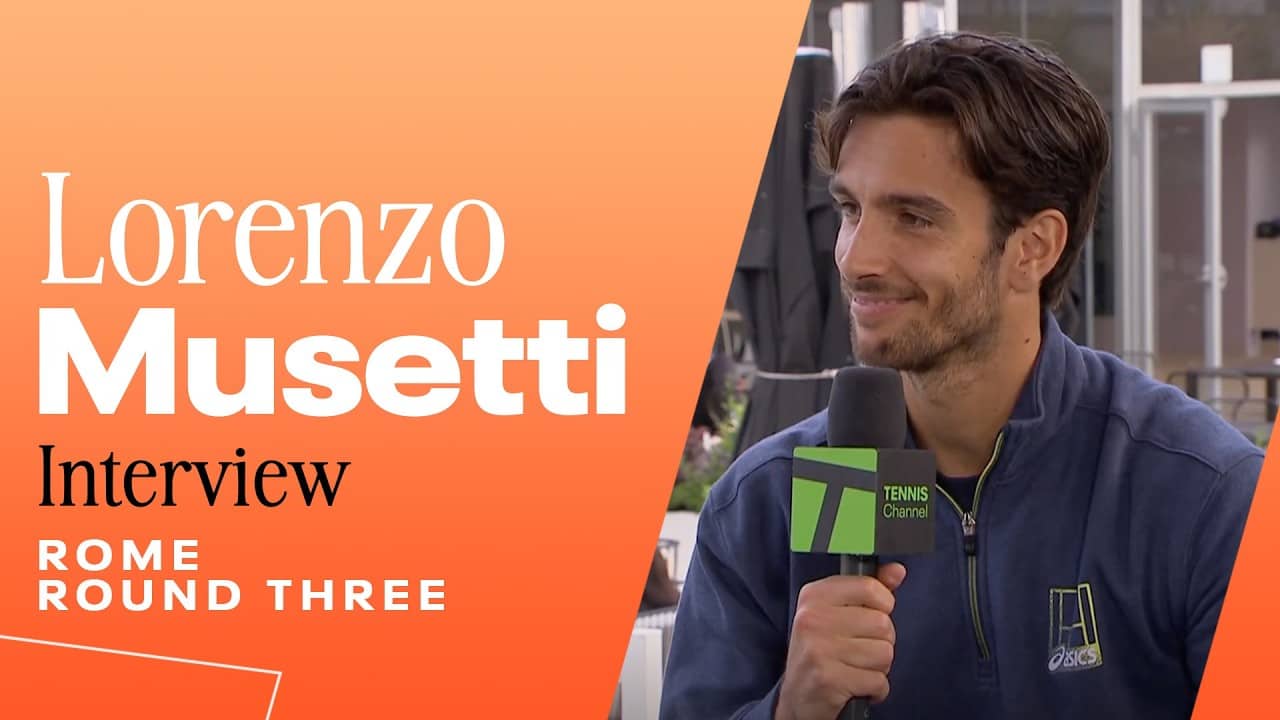 Lorenzo Musetti Opens Up About Recovery From Injury vs Djokovic at AO | 2026 Rome