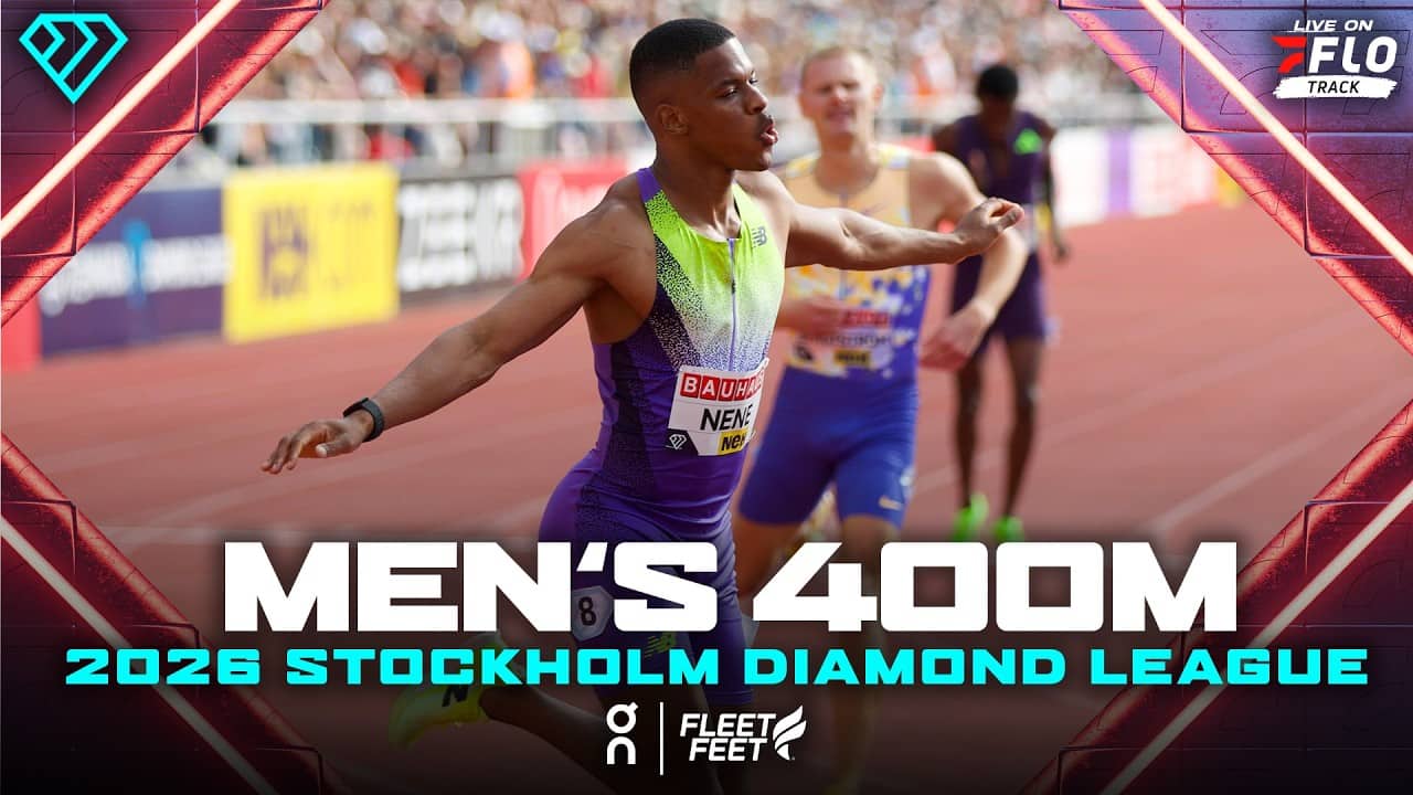 He Ran 44 Seconds From Lane 9?! | 2026 Stockholm Diamond League