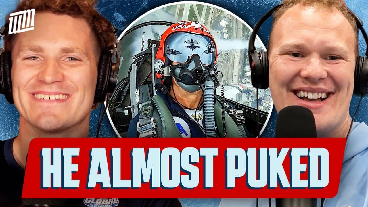 Matthew & Brady Tkachuk Interview Thunderbirds F-16 Pilots “Shadow” & “Wrath” | Wingmen