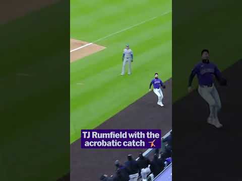 TJ Rumfield does a flip to end the inning ๐ฎ