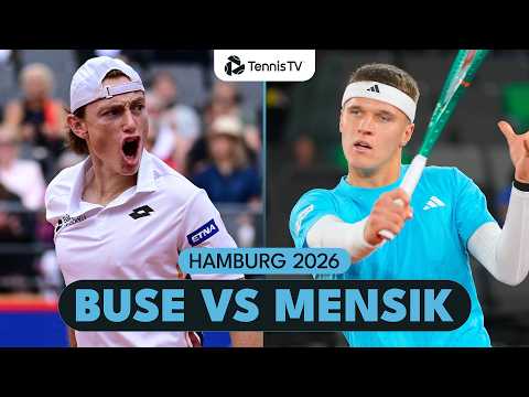 Ignacio Buse BAGELS Jakub Mensik 🥯 | Hamburg 2026 Highlights