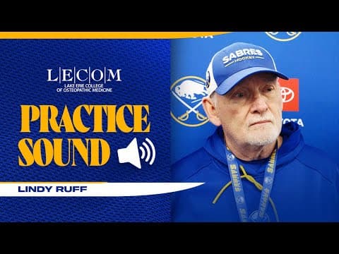 "We Have To Find A Good Medium" | Lindy Ruff Talks Maintaining Leads, Updates | Buffalo Sabres