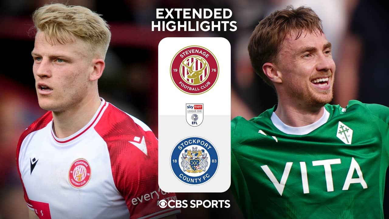 Stevenage vs. Stockport County: Extended Highlights | EFL League One | CBS Sports Golazo