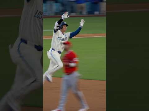A Shohei homer makes it nine runs in the first inning! #dodgers #sports #losangeles