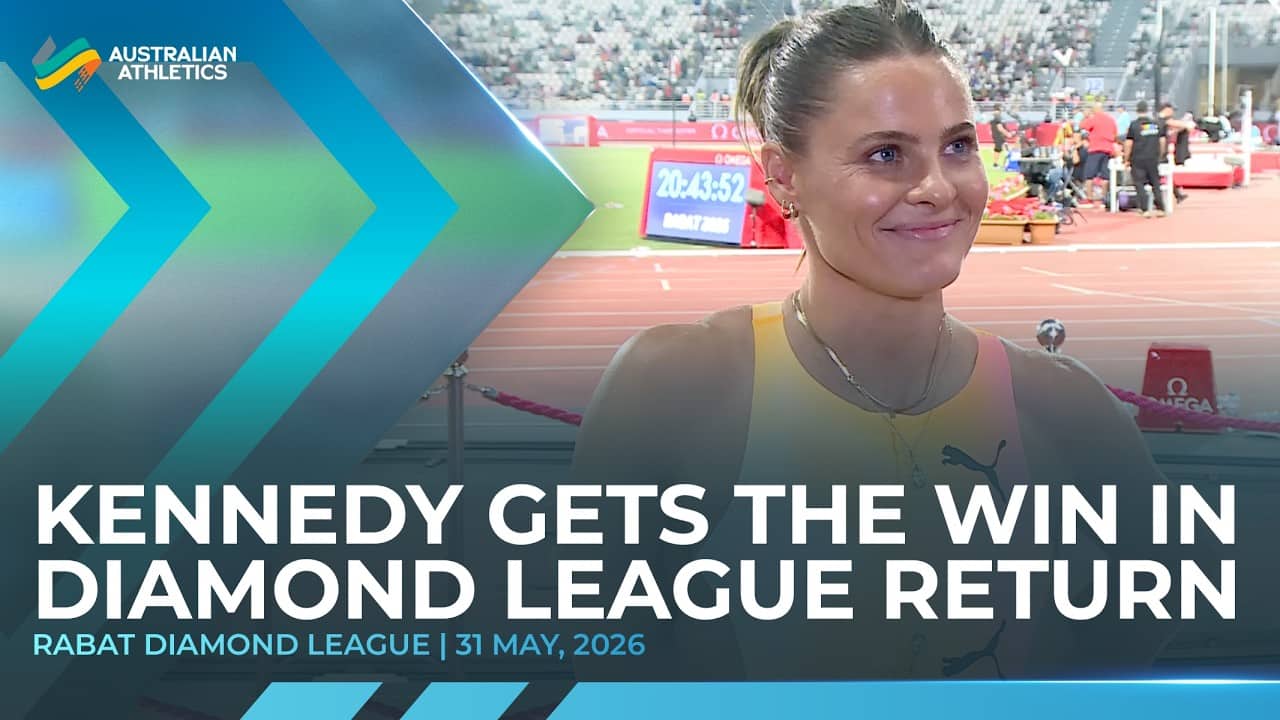 Nina Kennedy back on top in Diamond League return | 2026 Rabat Diamond League