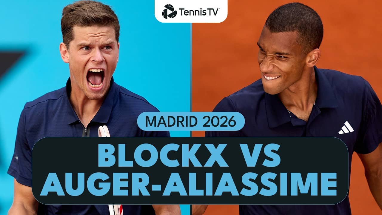 ๐ง๐ช Alexander Blockx Faces Felix Auger-Aliassime ๐จ๐ฆ | Madrid 2026 Highlights