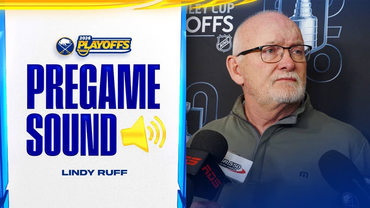 "We're Ready To Go" | Lindy Ruff Ahead Of Game 3 In Montreal | Buffalo Sabres Playoffs