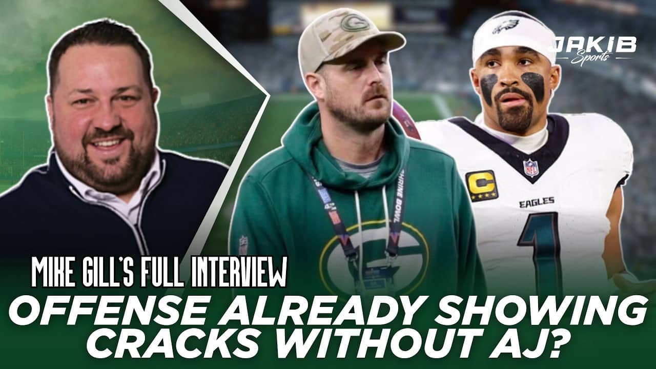 Mike Gill REACTS to Eagles Trading AJ Brown & Pressure After Trade on Hurts, Offense & more