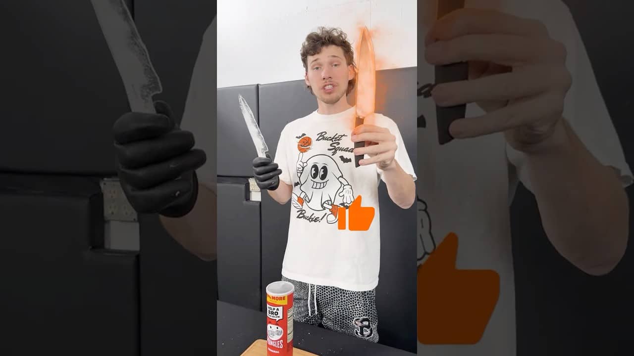 World's Hottest Knife vs World's Coldest Knife!
