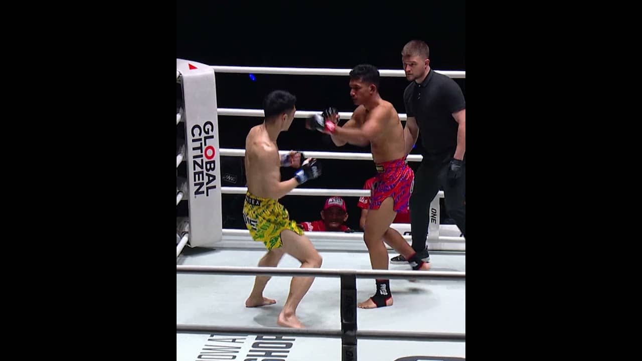 When Ramu Araya showed incredible heart against Wan Muhammad Sabri at ONE Friday Fights 141! 🤩