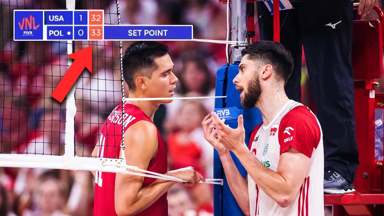 USA and Poland Played one of the Most Dramatic Matches in Volleyball History !!!