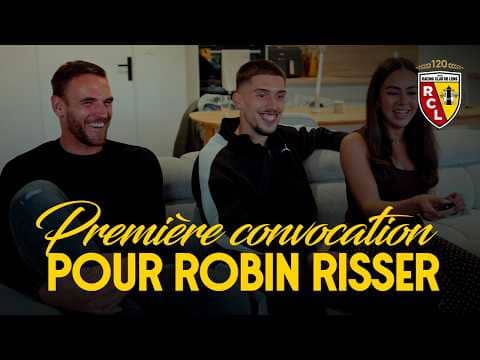 La réaction de Robin Risser après sa convocation en équipe de France ! 🤩