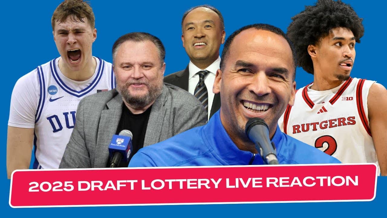 NBA Draft Lottery Live Reaction - Sixers Keep The Pick & Mavericks Get Flagg