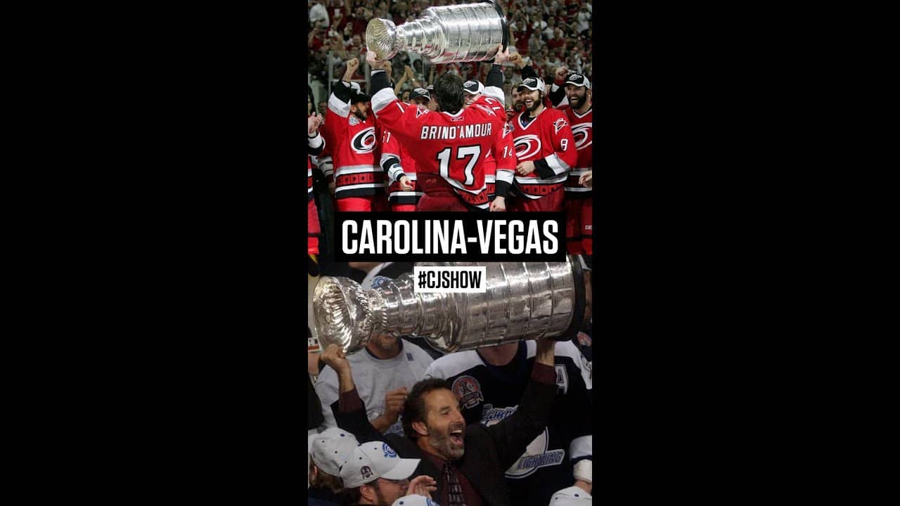 "I think this is going to be a great Final for the NHL." 🔥 #CJShow #Hurricanes #GoldenKnights