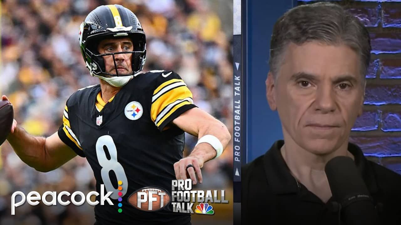 Questions continue to follow Aaron Rodgers, Pittsburgh Steelers | Pro Football Talk | NFL on NBC