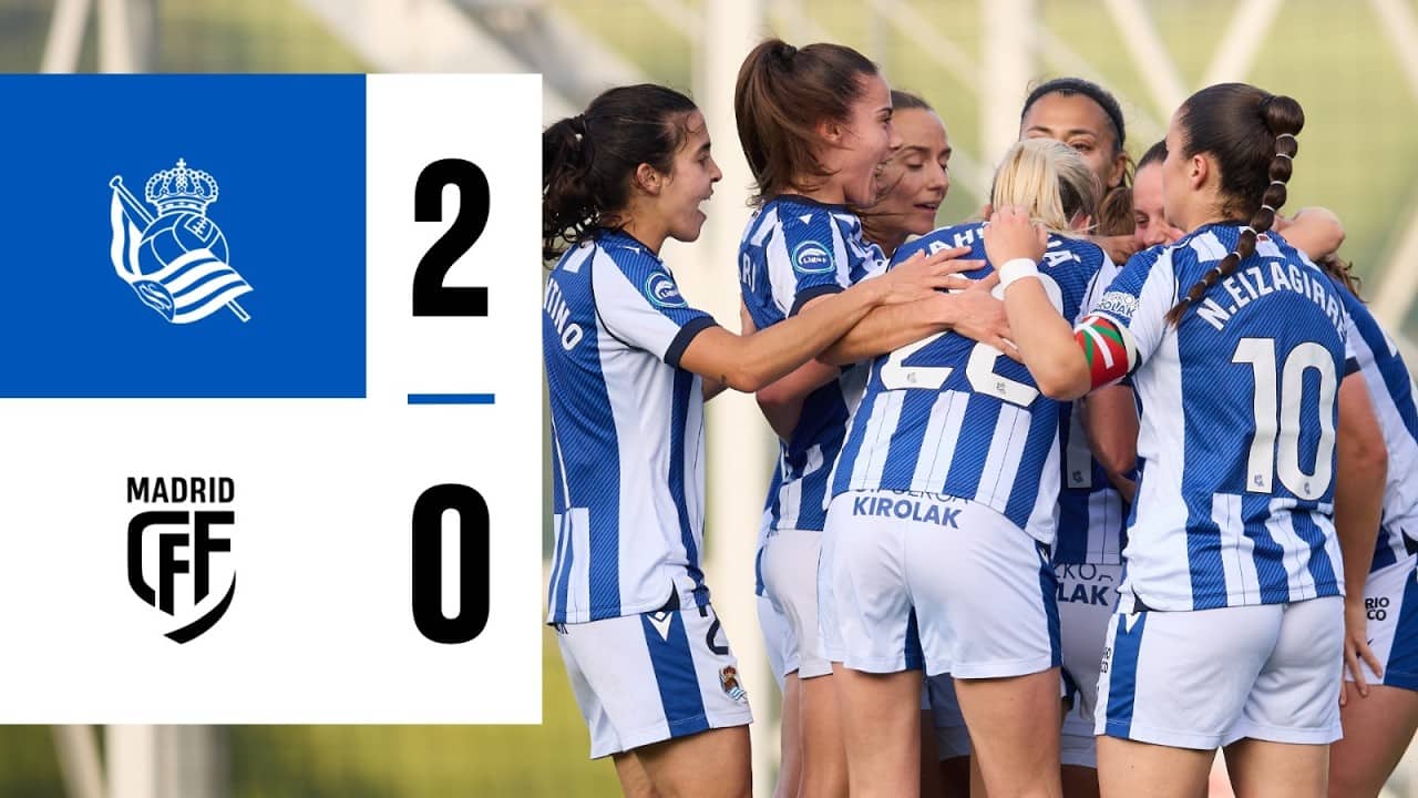 HIGHLIGHTS | Liga F 25-26 | J26 | Real Sociedad 2 - 0 Madrid CFF