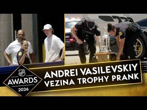 Vasilevskiy surprised with Vezina Trophy