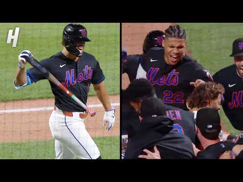 METS WALK IT OFF 😱 MJ Melendez calls GAME with a HR vs Marlins