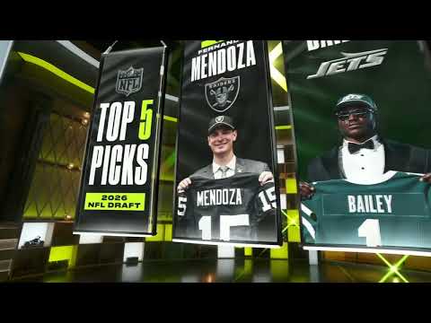 NFC NORTH & NFC SOUTH schedule release breakdown š„ + Fernando Mendoza & AFC East | NFL on ESPN