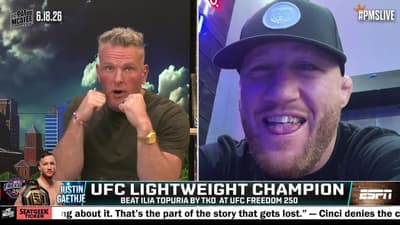 Justin Gaethje feels INCREDIBLE after becoming a champion at UFC Freedom 250 ๐ | The Pat McAfee Show