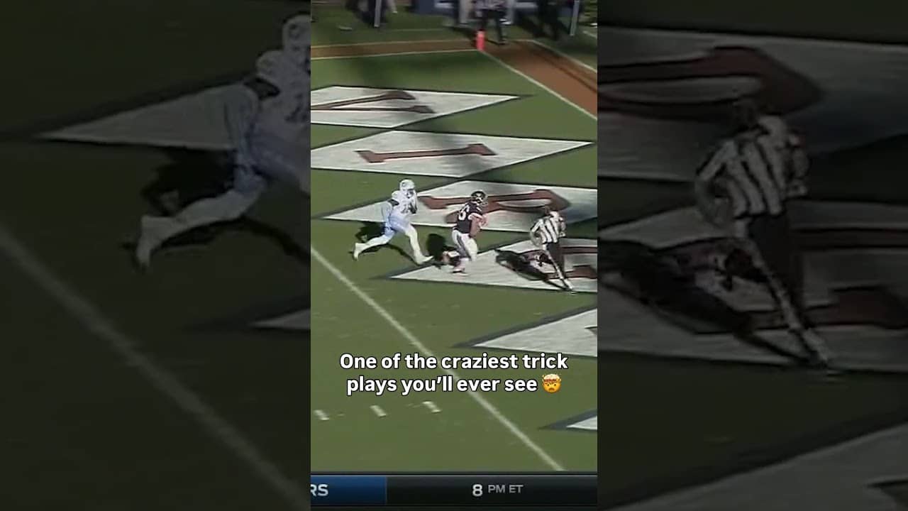 How are you supposed to defend this ๐ณ #virginiacavaliers #accfootball #collegefootball