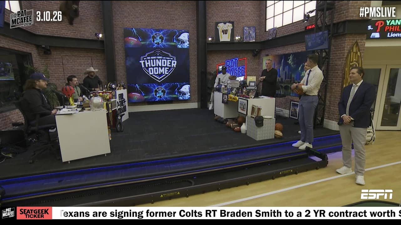The Pat McAfee Show Free Agency Frenzy Extravaganza | Tuesday March 10th 2026