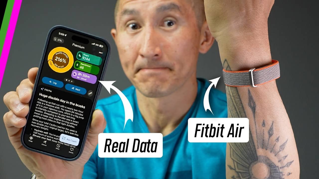 Fitbit Air + Google Health App First Impressions // 72 Hours Later...