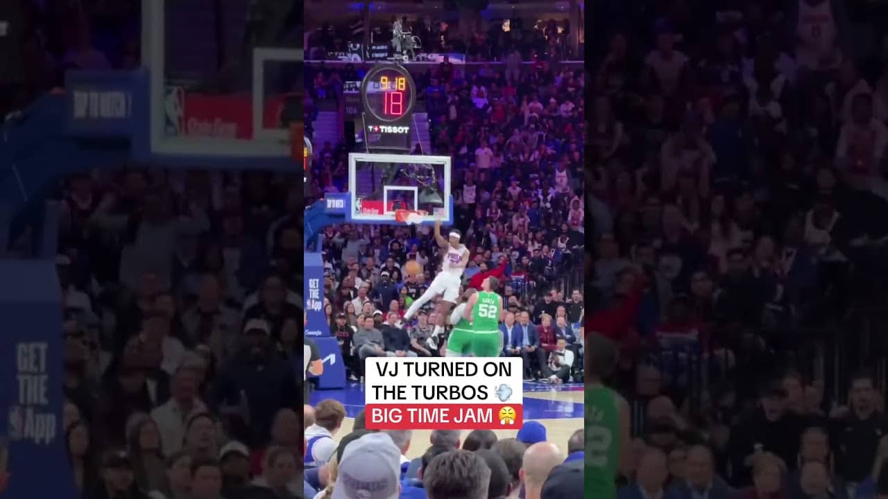 VJ throws it down big time ☄️