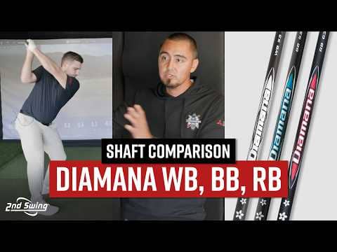 MITSUBISHI DIAMANA SHAFTS COMPARISON | RB vs BB vs WB