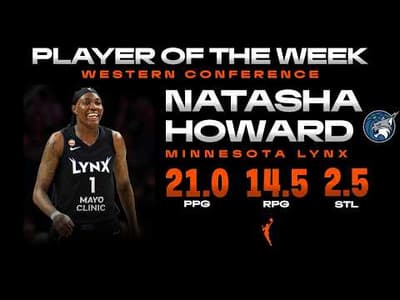 Week 7: Western Conference Player of the Week Natasha Howard