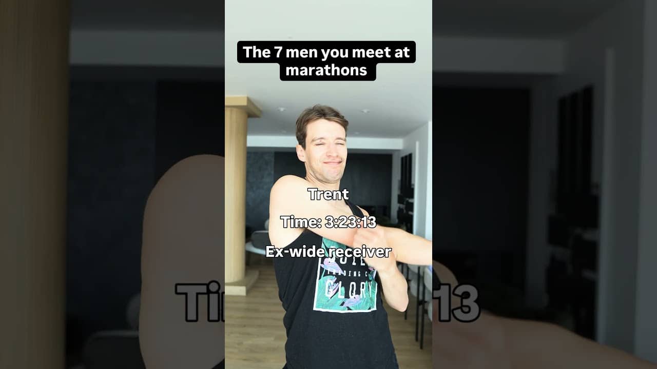 The 7 men you meet at marathons. Back by popular demand. #runningshorts #marathons #running