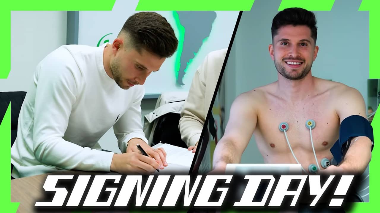 Elvis Rexhbecaj unterschreibt beim VfL 💚🐺 | Behind the Scenes | Wölfe TV