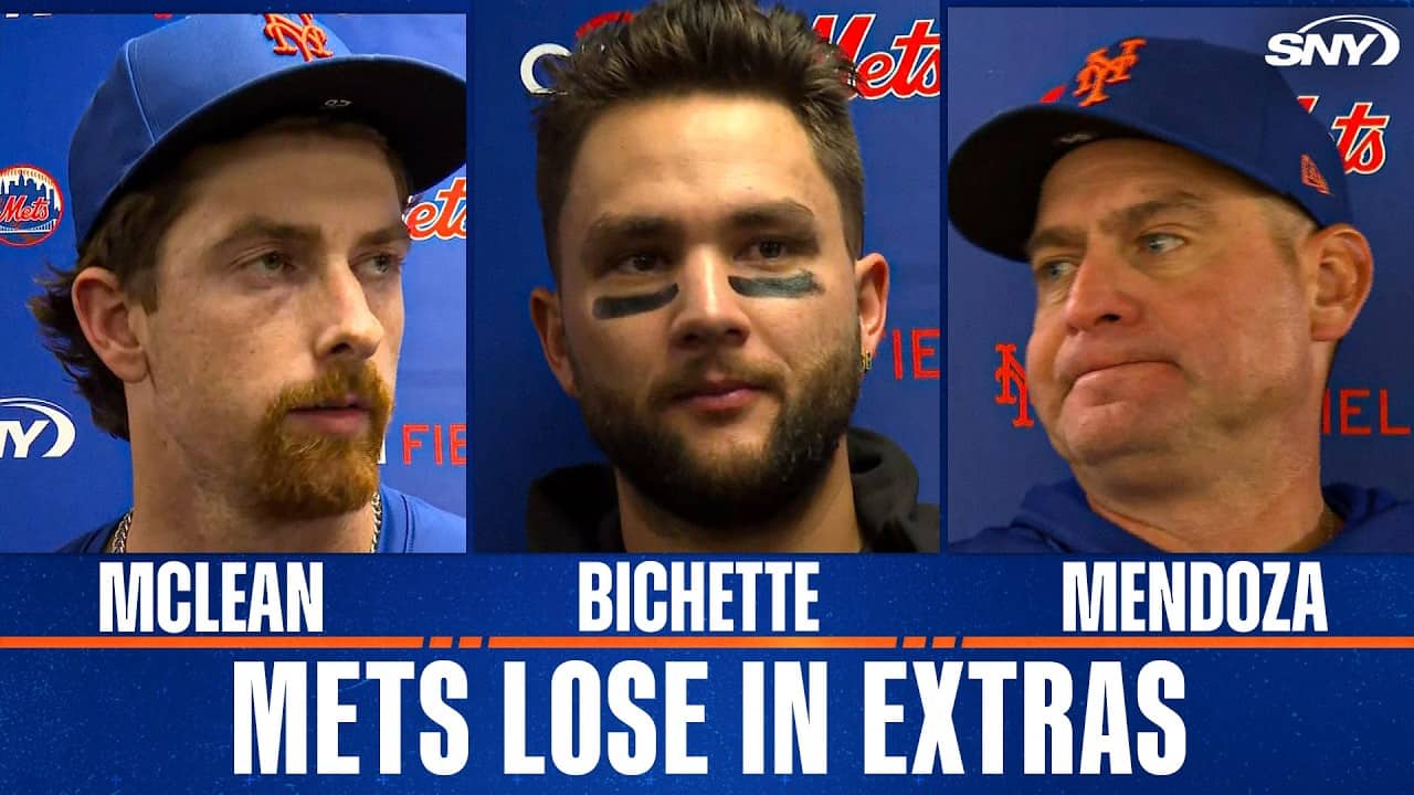 Carlos Mendoza, Nolan McLean and Bo Bichette lament missed opportunities in Mets loss to Angels