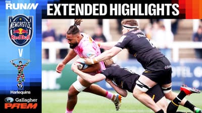 Newcastle Red Bulls v Harlequins | EXTENDED HIGHLIGHTS | Gallagher PREM 25/26 | Round 15