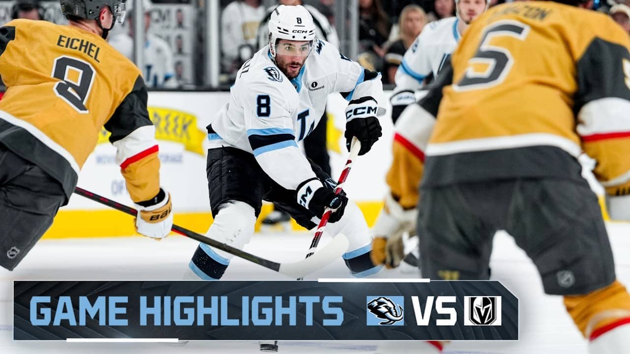 Game Highlights | Utah Mammoth vs. Vegas Golden Knights 4.21.26