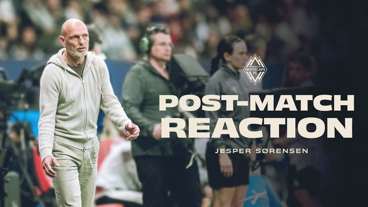Jesper Sørensen Post-Victory Reaction vs Colorado Rapids