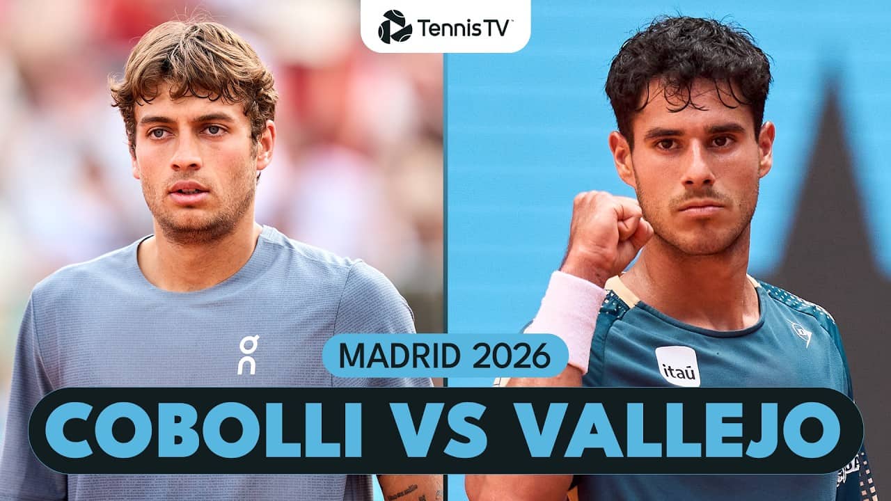 Flavio Cobolli vs Dani Vallejo Match Highlights! | Madrid 2026