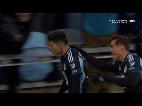Markanich!!! TEN-MAN MINNESOTA TAKE THE LEAD!! | 2025 Audi MLS Cup Playoffs