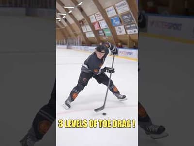 3 Different levels Of Toe Drags ALL Hockey Players Should Know