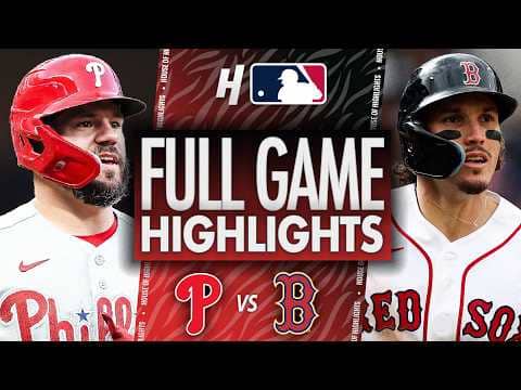 Philadelphia Phillies vs Boston Red Sox - FULL GAME HIGHLIGHTS ๐ฅ May 12, 2026 MLB Season