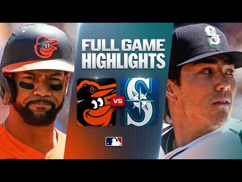 ORIOLES vs. MARINERS Full Game Highlights (6/18/26) | MLB Highlights
