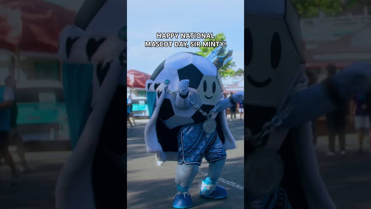 Your favorite mascot’s favorite mascot 🤩 #soccerteam #soccerball #mascot #charlottefc #mls